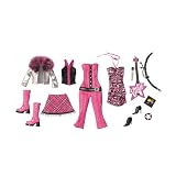 Barbie Fashionistas "Sassy" Pink Rockstar Style Clothes ~ Mattel