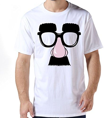 Disguise White Men's Crew Neck Tees S