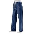 Medline Unisex Reversible Drawstring Scrub Pants - Navy