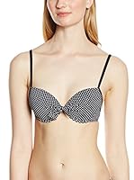 Kiwi Saint Tropez Sujetador de Bikini (Negro)