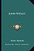 Books : John Wesley