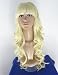 2013 Lady's Adult Long Wavy Gothic Lolita Cosplay Kanekalon Wig Wigs 70cm Blonde FZ070B Shipping Fre