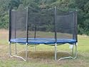14ft Trampoline & Safety Net, Cover & Ladder