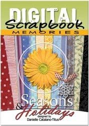 DIGITAL SCRAPBOOK MEMORIE Software, Seasons and Holidays
