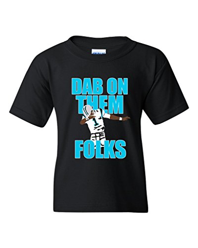 Dab On Them Folks Football Sports Dance Funny DT Youth Kids T-Shirt Tee