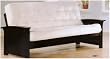 BEAUTIFUL WOOD FUTON IN CAPPUCCINO FINISH