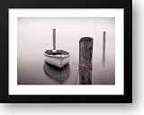 Spirit of the Fisherman 36x28 Framed Art Print by Weber, Tom