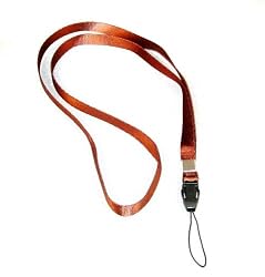 CTCStore Detachable Nectstrap/Lanyard for Cell Phone & MP3 (Brown)