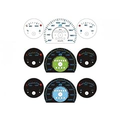 FK-Automotive Plasmaoptik Tachoscheiben Set Opel Corsa B Bj. 1993-2000 Plasmascheibe Tacho