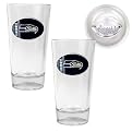 2 Pc Seattle Seahawks Pint Glass Set - Clear