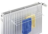 Wenko 3780010100 Heizk�rper-W�schetrockner - Stahl pulverbeschichtet, 59 x 16 cm, wei�
