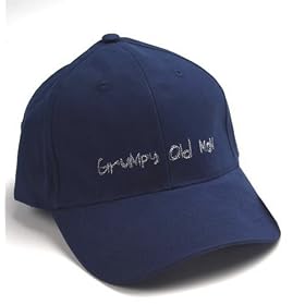 Grumpy Old Man Baseball Cap Blue