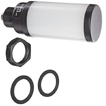Banner CL50GRYPQ EZ Light Column Light, PNP Input Type, Green/Red/Yellow LED Color