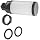 Banner CL50GRYPQ EZ Light Column Light, PNP Input Type, Green/Red/Yellow LED Color
