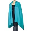 Pure Wool Evening Wrap in Solid Color 84 x 42 inches