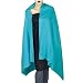 Pure Wool Evening Wrap in Solid Color 84 x 42 inches