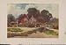 Painting By Haslehust In Brockenhurst Village Print