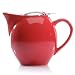 HuesNBrews Infuser 40 Ounce Scarlet Teapot, 1 Pack
