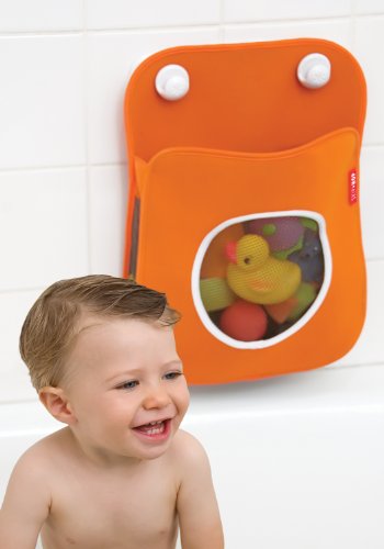 Imagen 4 de Skip Hop Tubby - Bolsa para juguetes de baño, color naranja