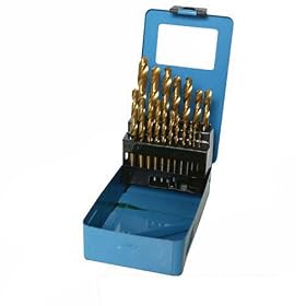 Silverline DS49 19 Piece HSS Titanium Bit Set