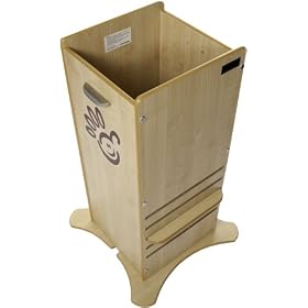 Little Helper FunPod Toddler Kitchen Safety Stand (Maple)