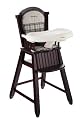 Eddie Bauer Newport Collection Wood High Chair, Stonewood