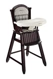 Eddie Bauer Newport Collection Wood High Chair, Stonewood