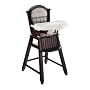 Eddie Bauer Newport Collection Wood High Chair, Stonewood