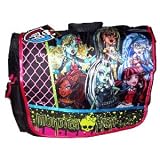 Monster High Skull Goth Large Messenger Bag Tote 16