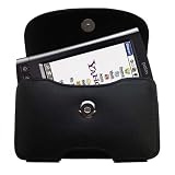 Gomadic for the PalmOne Tx - Horizontal Leather Case with Belt Clip/Loop for the PalmOne Tx