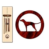 American English Coonhound Wind Chimes X-SMALL Bronze
