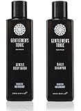 Gentlemen's Tonic Gentle Body Wash and Daily Shampoo 250 ml Duo Set