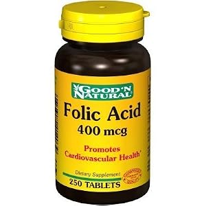 Click here to buy Good N Natural - Folic Acid 400 mcg 250 Tablet by Good n Natural.