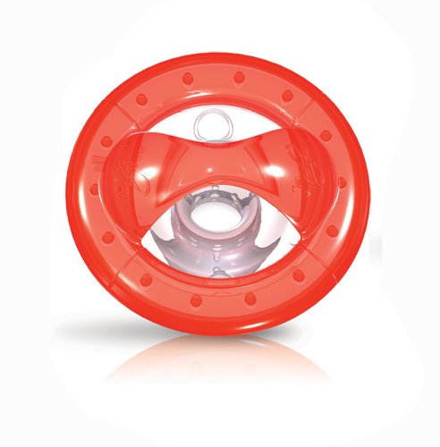 Nuby Cherry Softflex Pacifier, 6 Months and Above, 2 Pack