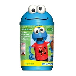 K'NEX SESAME STREET COOKIE MONSTER BASKETBALL SET