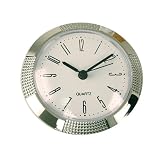 Clock Quartz Movement Insert Round 2 5/16" White Numeral