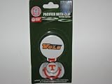TENNESSEE VOLUNTEERS Team Logo BABY PACIFIER and CLIP with Silicone Nipple