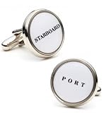 Nautical Starboard Port Cufflinks Cuff Links