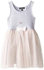 Girls Ballerina Cotton/Polyester/Satin/Spandex/Tulle/Knit Sleeveless  Dress With a Ribbon 