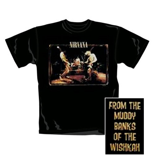 Nirvana – T-Shirt LIVE (WISHKAH) (in XL)