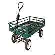 Marathon Industries Flat Bed Garden Cart with Sides #70104
