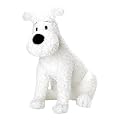 SNOWY SITTING CUDDLY PLUSH STUFFED ANIMAL - BIG (50 CM)