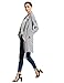 Verdusa Women's Casual Long Sleeve Lapel Open Cardigan Lightweight Coat