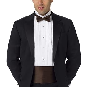 Isaac Mizrahi for Target® Tie and Cummerbund Set - Spanish Brown
