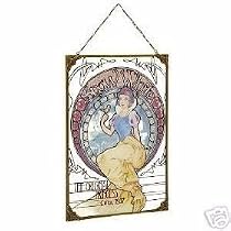 Disney Princess Snow White Stained Glass Vitrail Nouveau Collection