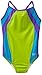 Speedo Big Girls' Solid Splash Splice One Piece Swimsuit