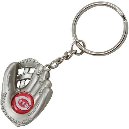 Cincinnati Reds Baseball Glove Keychain