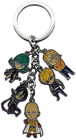 One Punch Man Keychain Figures Pendants