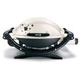 Weber Gas Grill Q 100 floral