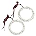 uxcell 60mm 1210 SMD 18 LED Vehicle Car Angel Eyes Ring Lights Lamps White 2 Pcs
